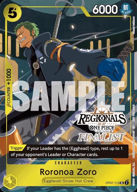 Roronoa Zoro OP07-113